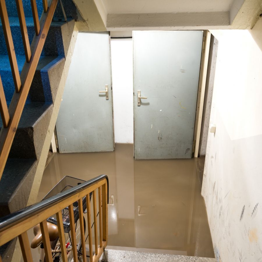 Basement Flood by AAA Restoration